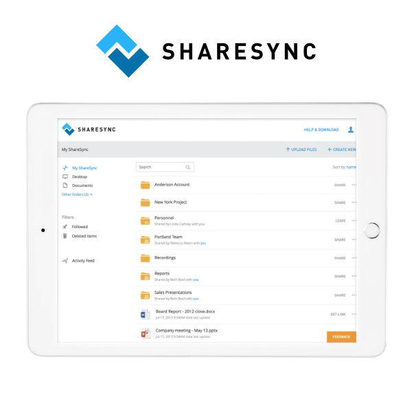Sharesync® Backup And File Sharing